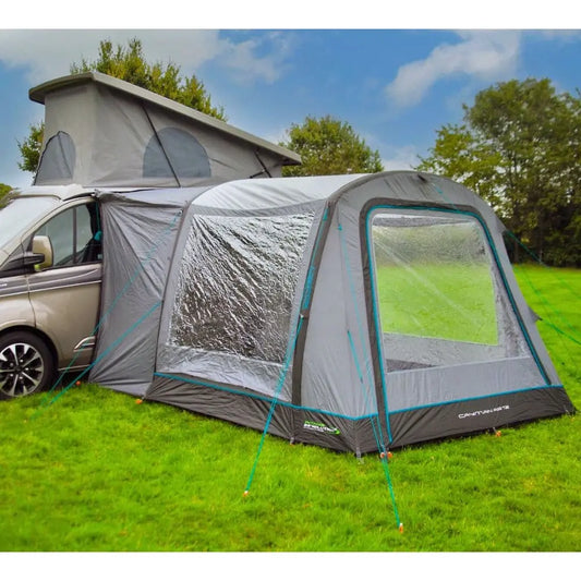 Outdoor Revolution Cayman Air T2 Inflatable Drive-Away Awning inc. Footprint (2025)