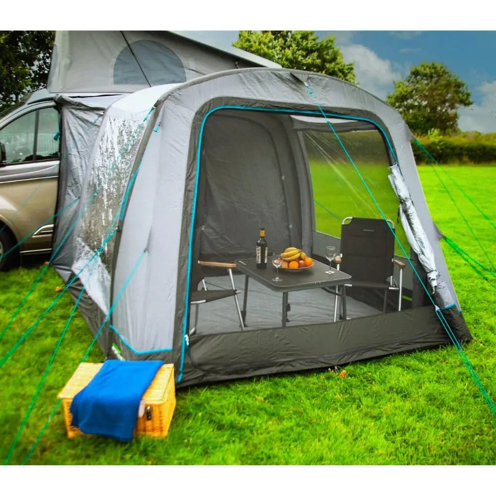 Outdoor Revolution Cayman Air T2 Inflatable Drive-Away Awning inc. Footprint (2025)