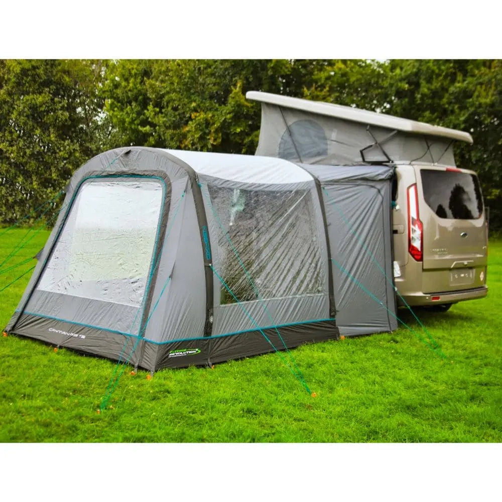 Outdoor Revolution Cayman Air T2 Inflatable Drive-Away Awning inc. Footprint (2025)