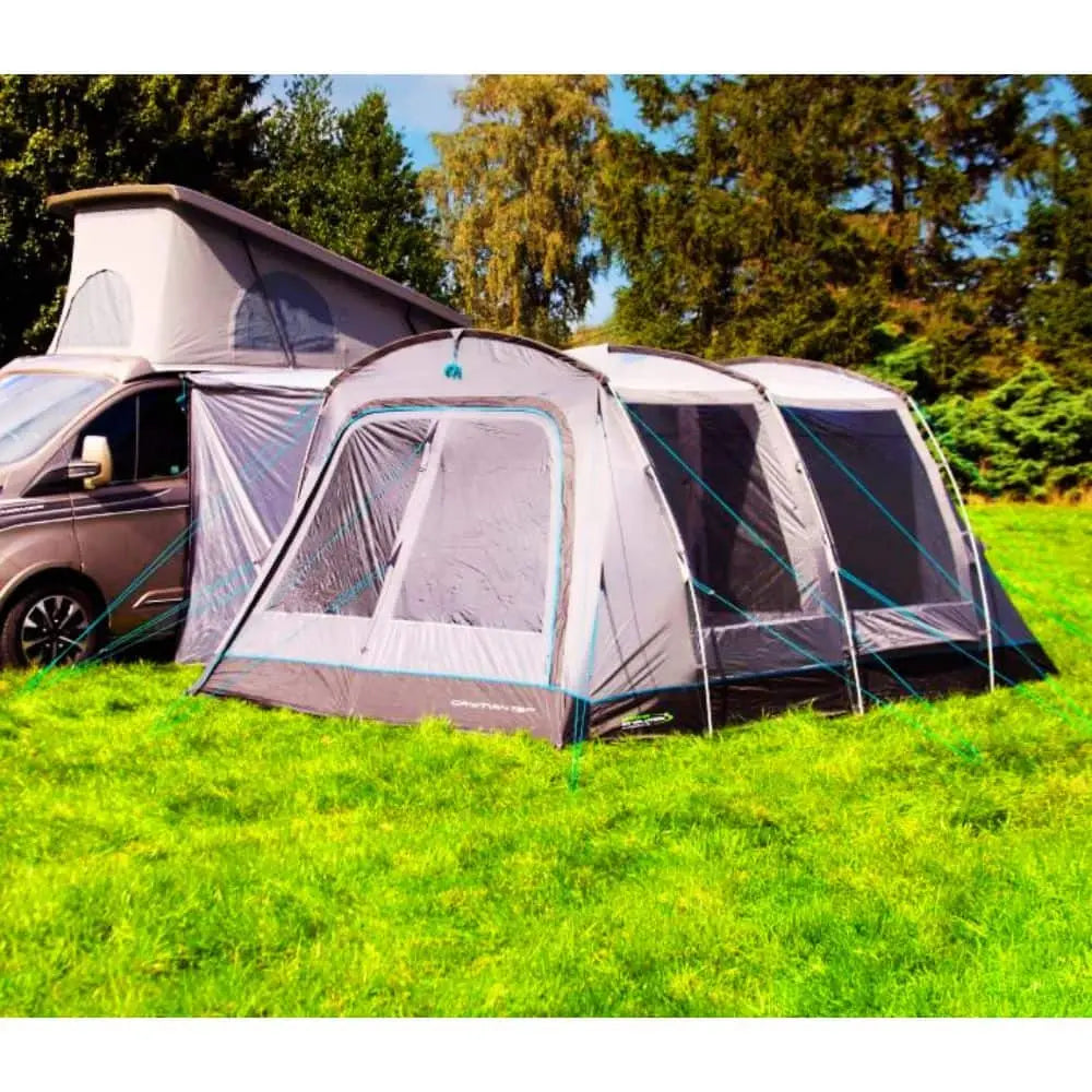 Outdoor Revolution Cayman T3 DT Poled Drive-Away Awning inc. Footprint (2025)